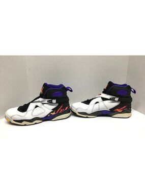 Nike Air Jordan Retro 8 Three Peat Size 6.5 Youth Shoes